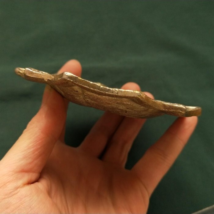 歐洲西洋回流vintage 銅鍍銀蜘蛛捕蠅圖案銅盤賞盤置物盤饒有趣味蜘蛛網