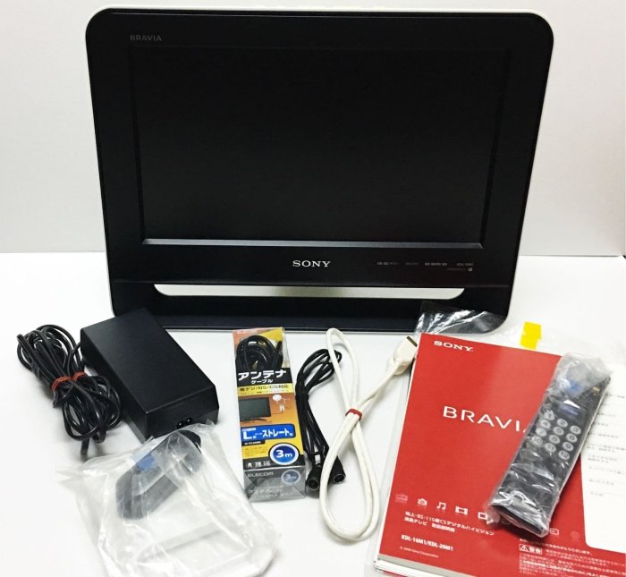 SONY BRAVIA LCD TV 液晶電視KDL-16M1 內建BS / CS /地上波日本原裝