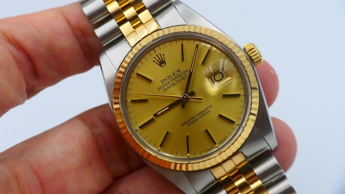 【美好時光】ROLEX勞力士16013半金款Datejust單錶美品 （ 16233 116233參考）