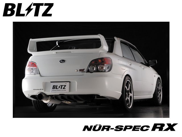 【Power Parts】BLITZ NUR-SPEC RX 排氣管 IMPREZA STI GDB 2005-2007