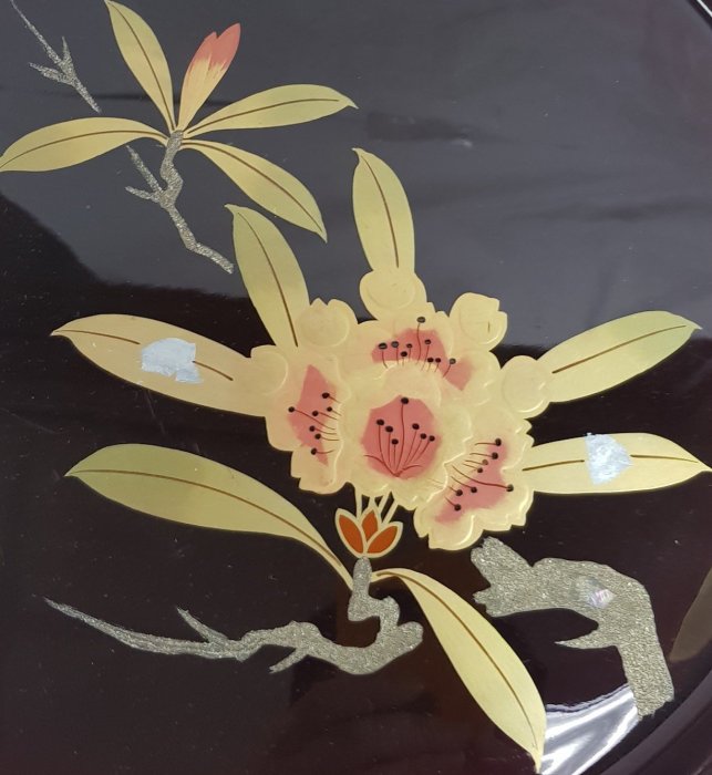 日本名家 春山作 蒔絵 手作 木製漆器 日本名家 春山作 蒔絵 手作 木製漆器