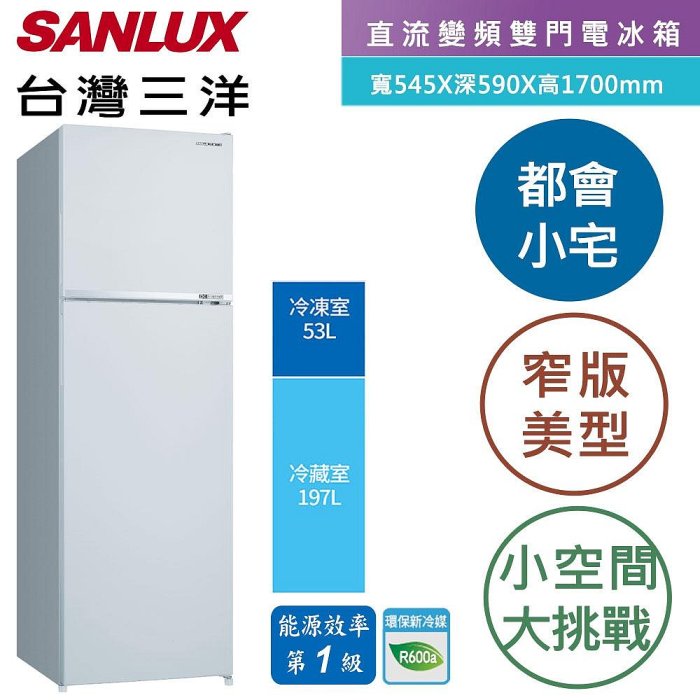 ＄柯柯嚴選＄SANLUX SR-C238BV(含稅)SR-C250BV1A SR-V240BF SR-V250BF SR-C321B1B SR-V430B