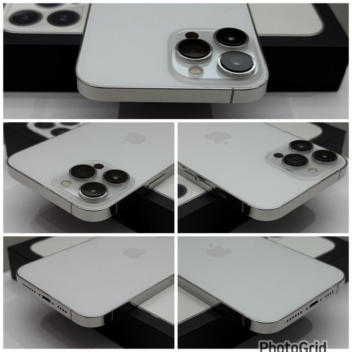 iPhone 13 Pro Max 256G 二手機 白色 刷卡分期【米米瑞隆】高雄實體 可出租 C8778 中古機