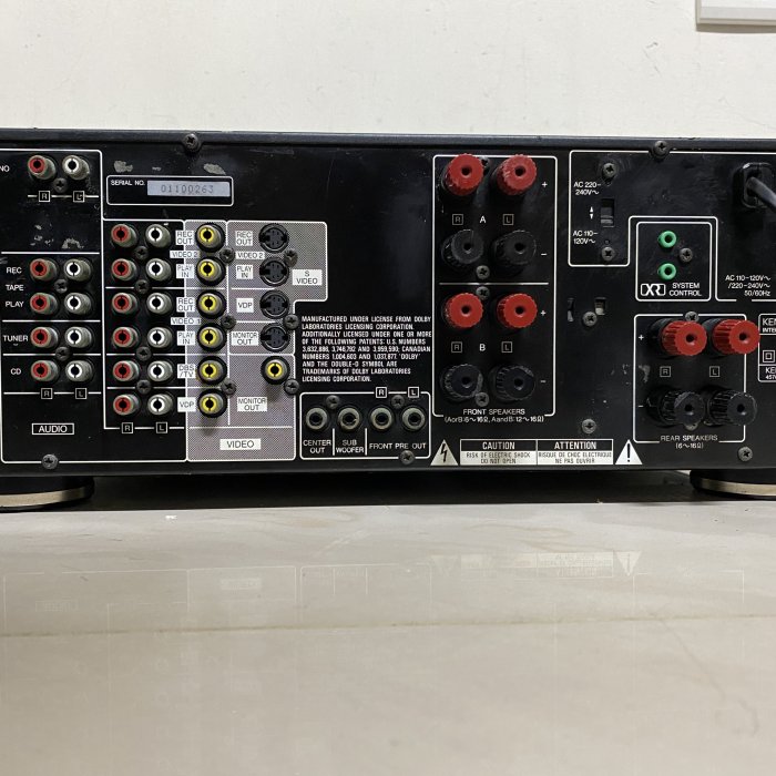KENWOOD AVアンプ KA-V4000 箱リモコン付き de74a04e-2114-46eb-836b-