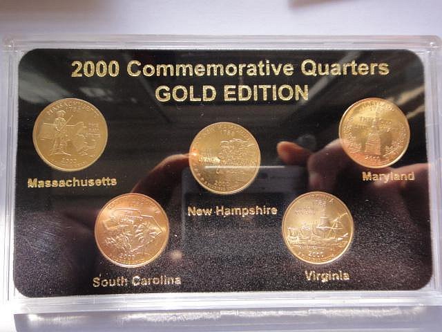 1999-2008十年美國50州鍍金精制紀念幣之2000年