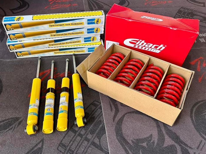 Porsche Cayenne E3 2018-2023 SUV 車輛始終被嫌棄太晃，車身不穩定~安裝Bilstein 倍適登B12套裝避震器做改善~搭配EIB