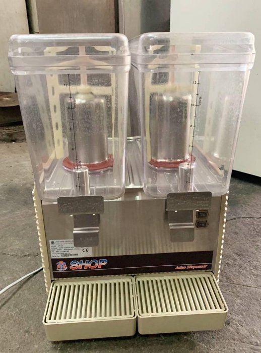 ○大員林2手貨○ 二手雙槽攪拌式果汁機/雙缸飲料機/紅茶機/冷飲機/吃到飽/餐廳/火鍋店