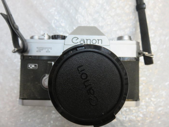 【柯南唱片】CANON FT 機身+F2.0標準鏡頭//機械式底片相機(故障品_)