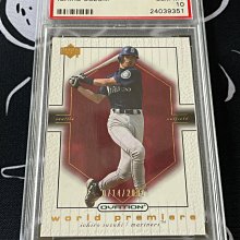 2001 UD Ovation Ichiro Suzuki 鈴木一朗 RC 新人 限量卡 PSA 10