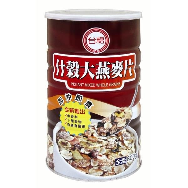 暫缺 【臺糖優食】什穀大燕麥片(800g/罐) _6罐免運費