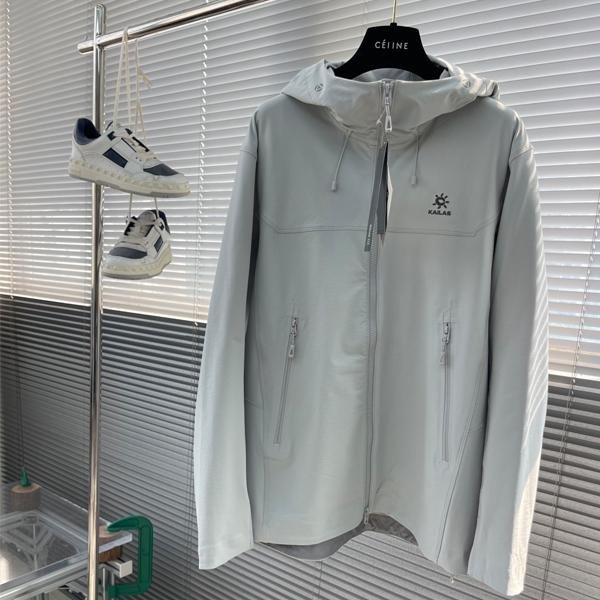 『名品站』KAILAS秋冬新款時尚休閒外套 英倫風型男連帽外套 原單大牌 專櫃精品M8軟殼防風彈力耐磨戶外夾克運動服512AT1062