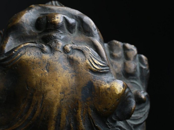 日本香爐獅香爐香薰爐藏六日本銅香爐二世秦藏六造塗金36 | Yahoo拍賣