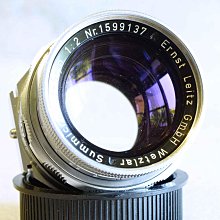 極貴重品◆ Leica Summicron 5cm f2 ライカ ズミクロン 50mm トリウム 放射能 沈胴 L39 ◆美品