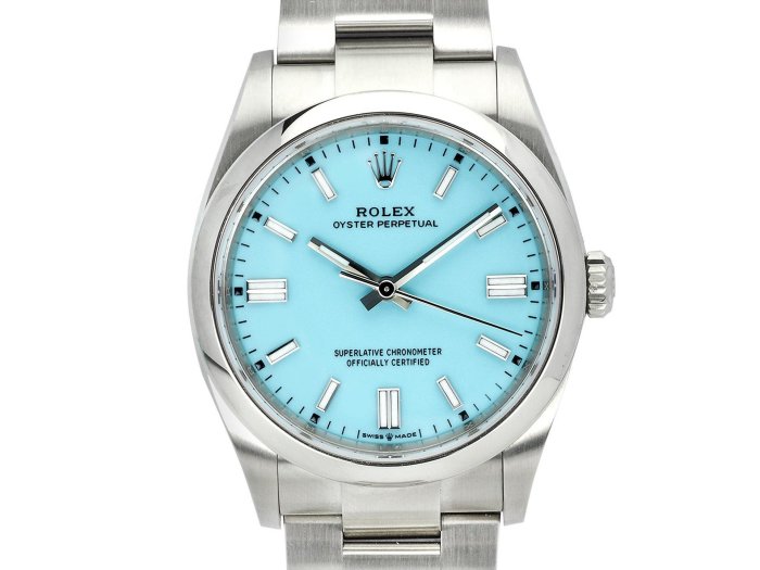 【JDPS 御典品 / 勞力士專賣】ROLEX 勞力士 Oyster Perpetual 36 126000 Tiffany色面盤 附盒證 編號:P5913
