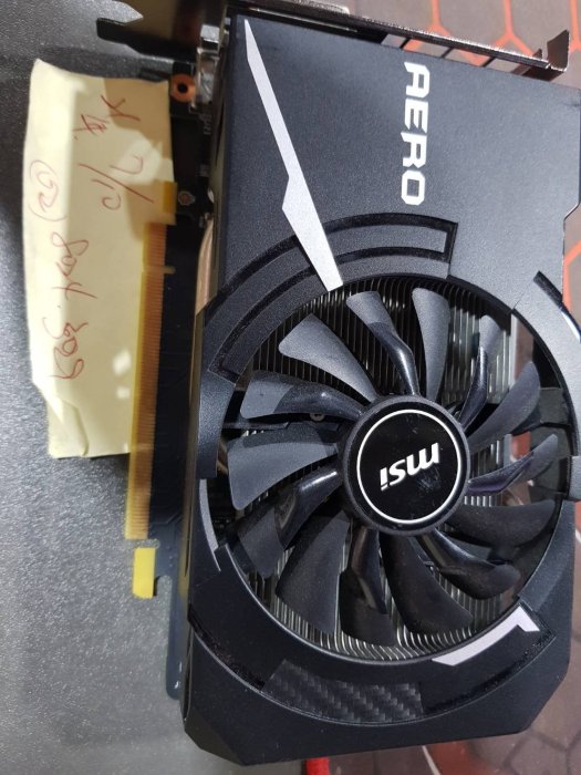 二手保固7月 MSI GTX1060 3G 顯示卡 6PIN 營GTX1060 6g rx580 GTX1660