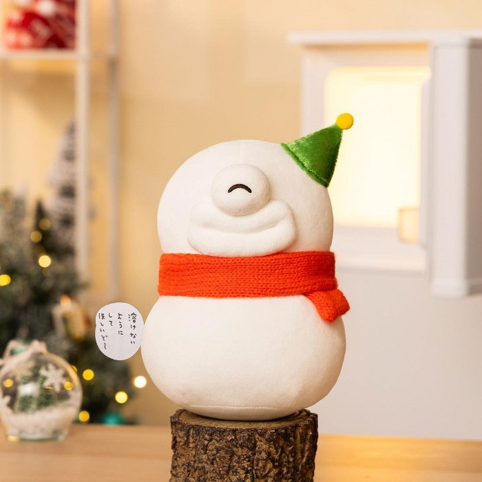 亮亮☆現貨 🇯🇵吉伊卡哇ちいかわ 聖誕節 雪人 奧德 娃娃 玩偶 獨眼巨人