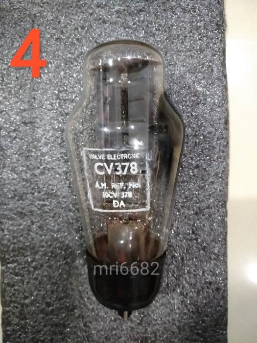 Mullard CV378 GZ37 2本セット 大型整流管 ペア 真空管 熱電子管 管球