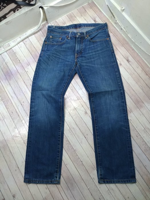 Levis 504 w30L32牛仔褲A0039
