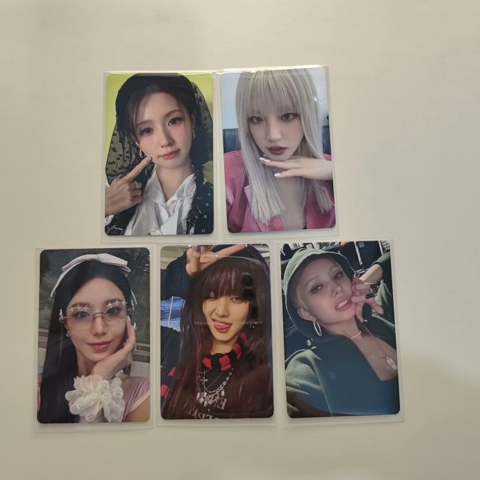 gidle女娃mini8特典卡偶像便利店偶店限定款Idle簽名收藏mini8偶店Idol