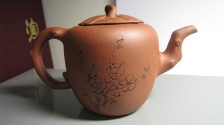 早期1940宜興原礦手工紫砂‧台灣實名認證賣家．庚辰年製‧文革前薄土胎