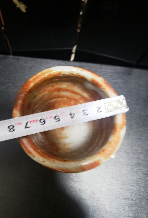 魯山人写 水野輝幸作 紅志野 芦四方 平向付 五客 共箱 略歴付 食器