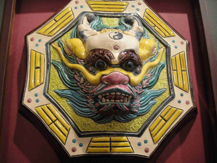 獅子 / 呂勝南 作 / 交趾陶 / 龍鳳祥 / 置物 / オブジェ / 作家もの