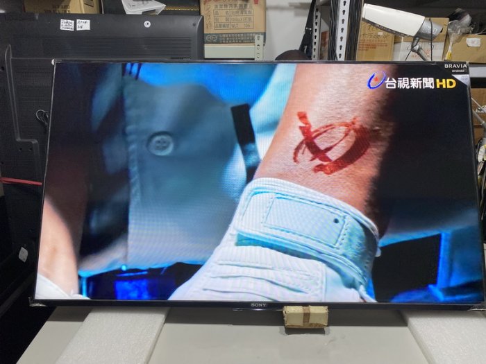 SONY新力 KDL-55W800C紅燈閃6下或無影像畫面及影像畫面跳動模糊等故障維修