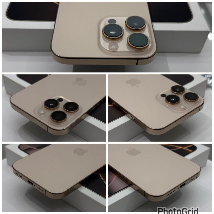iPhone 16 Pro Max 256G 展示機 沙漠鈦金色 刷卡分期【米米瑞隆】高雄實體 可出租 C4545