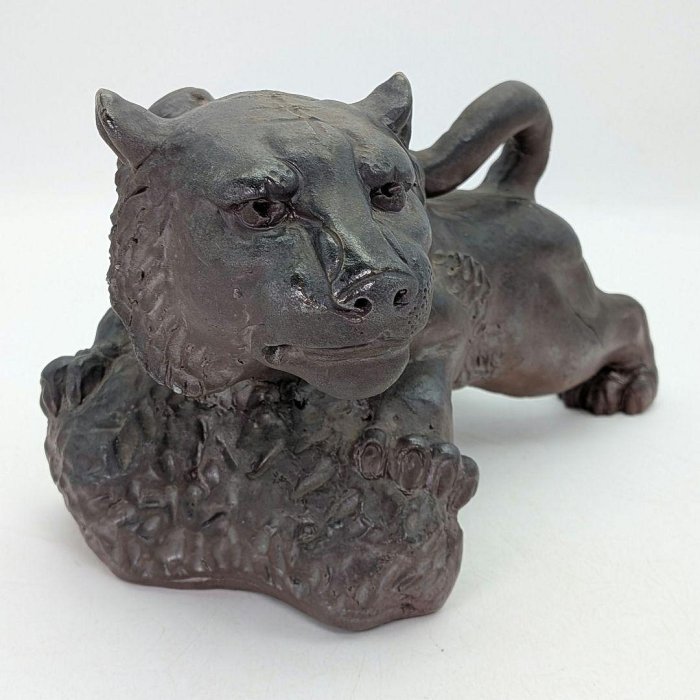 木村陶雲 備前焼 寅置物 虎 トラ Tiger 寅年 干支置物 細工物 縁起物 木村陶雲備前燒寅置物虎Tiger寅年干支置物細工物縁起物| Yahoo拍賣
