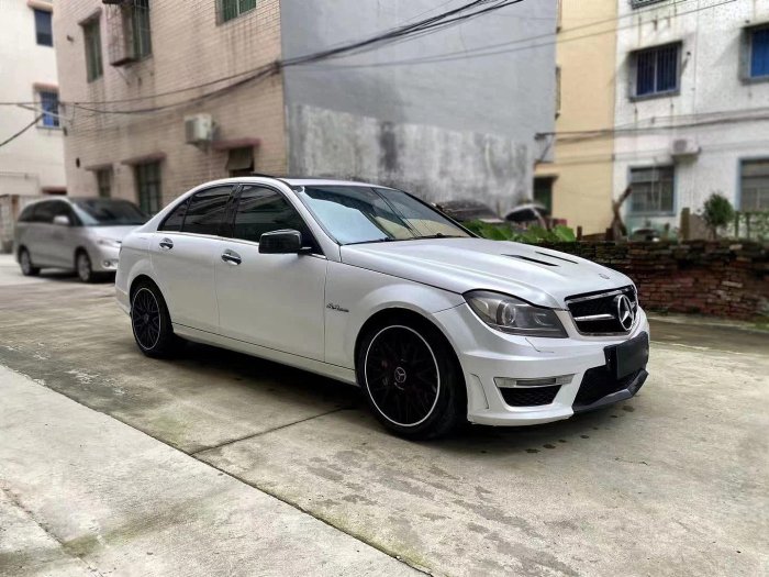 11-14款賓士c級 w204 后期c180 c200 c300改裝c63amg包圍套件-請儀價