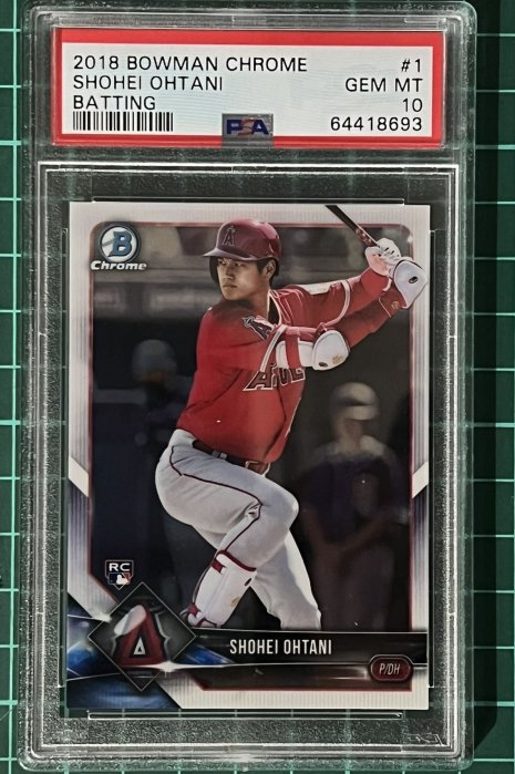 2018 BOWMAN 49 大谷翔平 RC PSA 10 PSA10 RC 大谷翔平 #49 2018 BOWMAN（PSA 10 SHOHEI OHTANI
