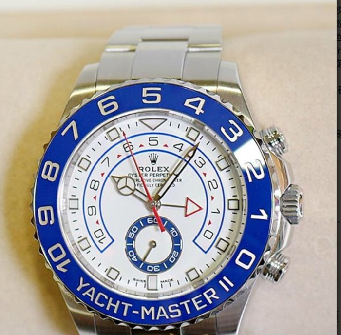 【自售 leo458】ROLEX Yacht-Master II大遊艇改款賓士指針116680亂碼國內公司貨16622 116613