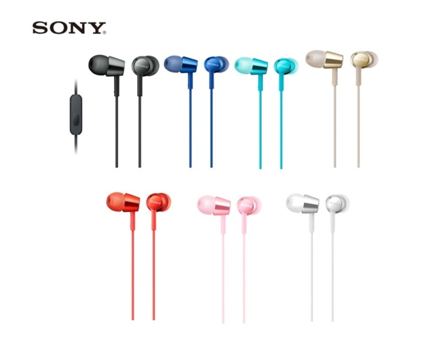 SONY 立體聲入耳式線控耳機 MDR-EX155AP(公司貨)