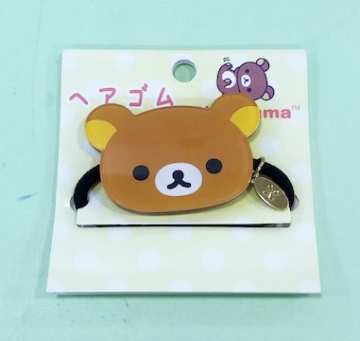 【震撼精品百貨】Rilakkuma San-X 拉拉熊懶懶熊~髮束-哥哥大臉#66756