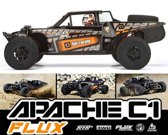 創億RC HPI #107109 HPI APACHE C1 4WD FLUX BRUSHLESS BUGGY | Yahoo拍賣