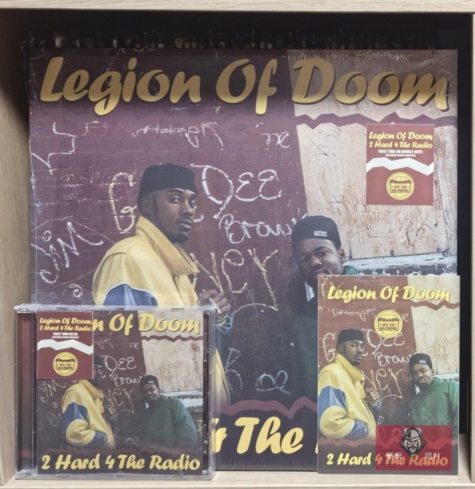 Legion Of Doom CD 2 Hard 4 The Radio 費城地下二人組首次CD版限量300 