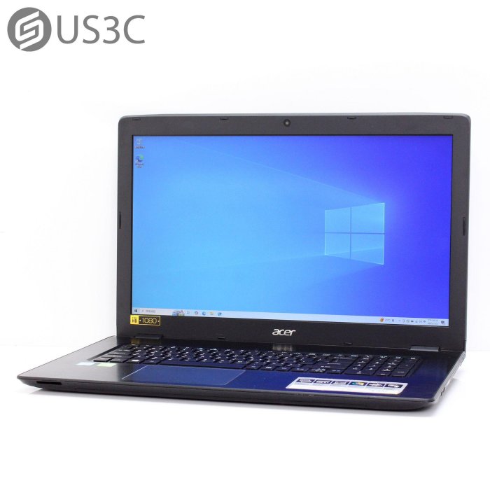 【US3C-台南店】【一元起標】宏碁 Acer E5-774G-55PZ 17.3吋 FHD i5-6200U 4G 1TB HDD 940MX-2G 二手筆電