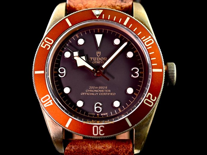 [現貨] TUDOR 帝舵 79250 BM Heritage Black Bay Bronze 青銅錶殼 棕色面盤 43mm CR003