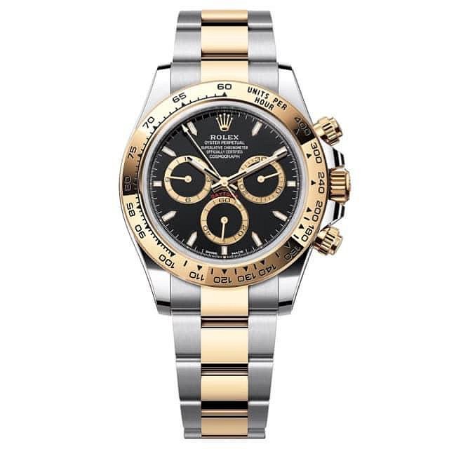 【玩錶交流】全新品 ROLEX 126503 黑面 Daytona 半金迪通拿 40mm 2025/6月