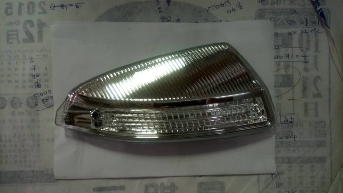【軒意車材】 BENZ W204 07 08 09 10 後視鏡方向燈 單邊