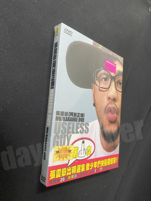 張震嶽阿嶽正傳USELESS GUY DVD 滾石發行全新未拆絕版非宣傳單曲黑膠CD