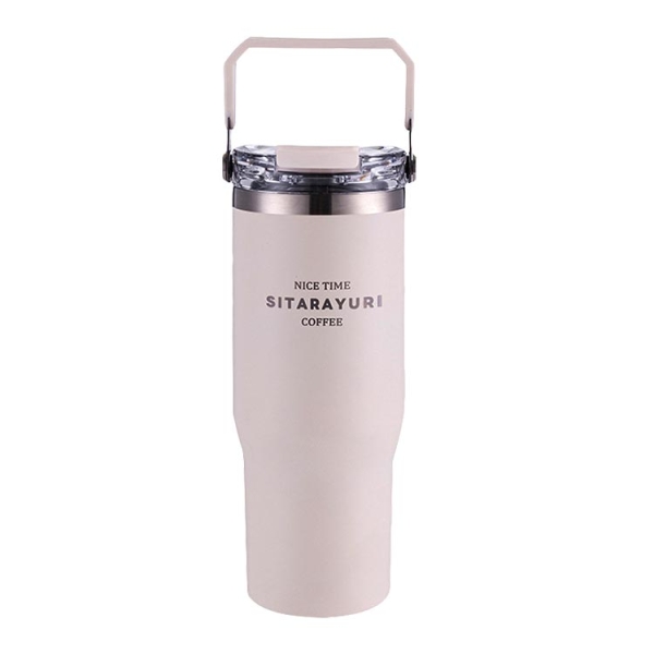 手提冰壩杯 冰霸杯 直飲吸管兩用 保溫杯 304不銹鋼保冰杯 冰霸杯 900ml 咖啡保溫杯 保冰杯 隨行杯