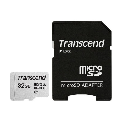 Transcend創見 32GB microSD記憶卡 TS32GUSD300S-A (NOD)