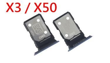 臺灣現貨 realme X50卡託 realme X3 卡槽 卡架 realme X50 SIM卡座 X3 卡座