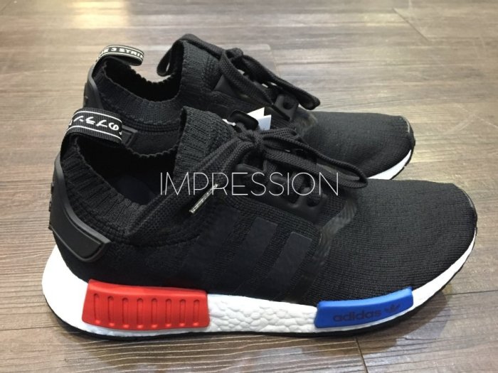 adidas gazelle silver green womens ADIDAS NMD R1 OG Black Blue Red (S79168) – Prime main image 1