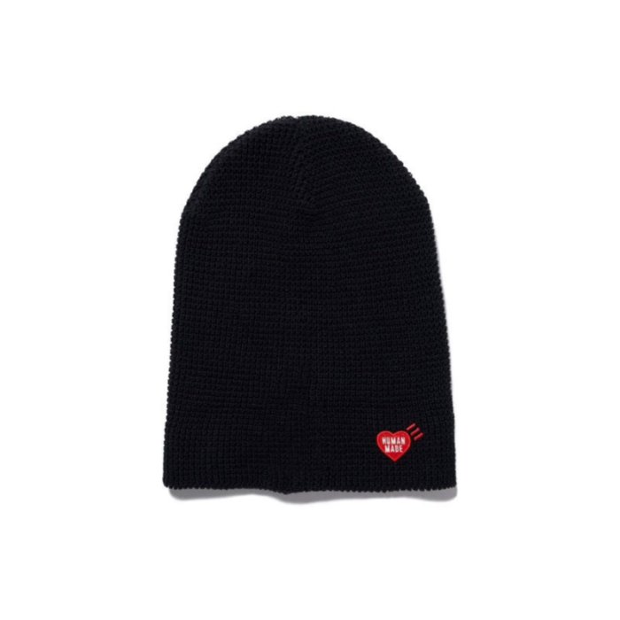 【新品未使用】HUMAN MADE WAFFLE BEANIE Human Made Men's Waffle Beanie Hat in Navy Human Made
