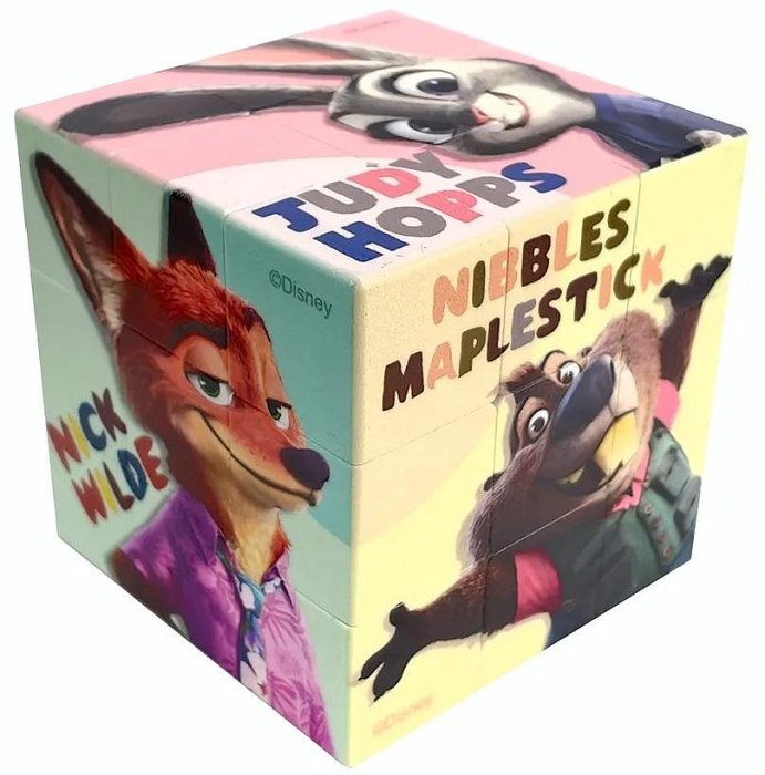 【拼圖貓】百耘圖 - 迪士尼-動物方城市2(1)魔術方塊 HPD-RC33001