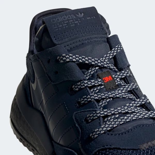 ADIDAS ORIGINALS NITE JOGGER 男鞋慢跑休閒反光3M 深藍【運動世界