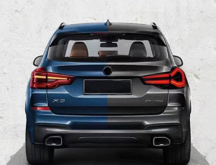 BMW X3 G01 原廠小改後尾燈 3D立體燻黑尾燈