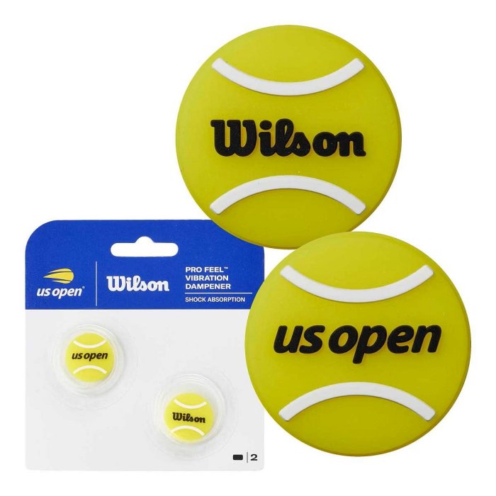 【曼森體育】Wilson US OPEN 美網 限定版 網球避震器  一卡2入 網球拍